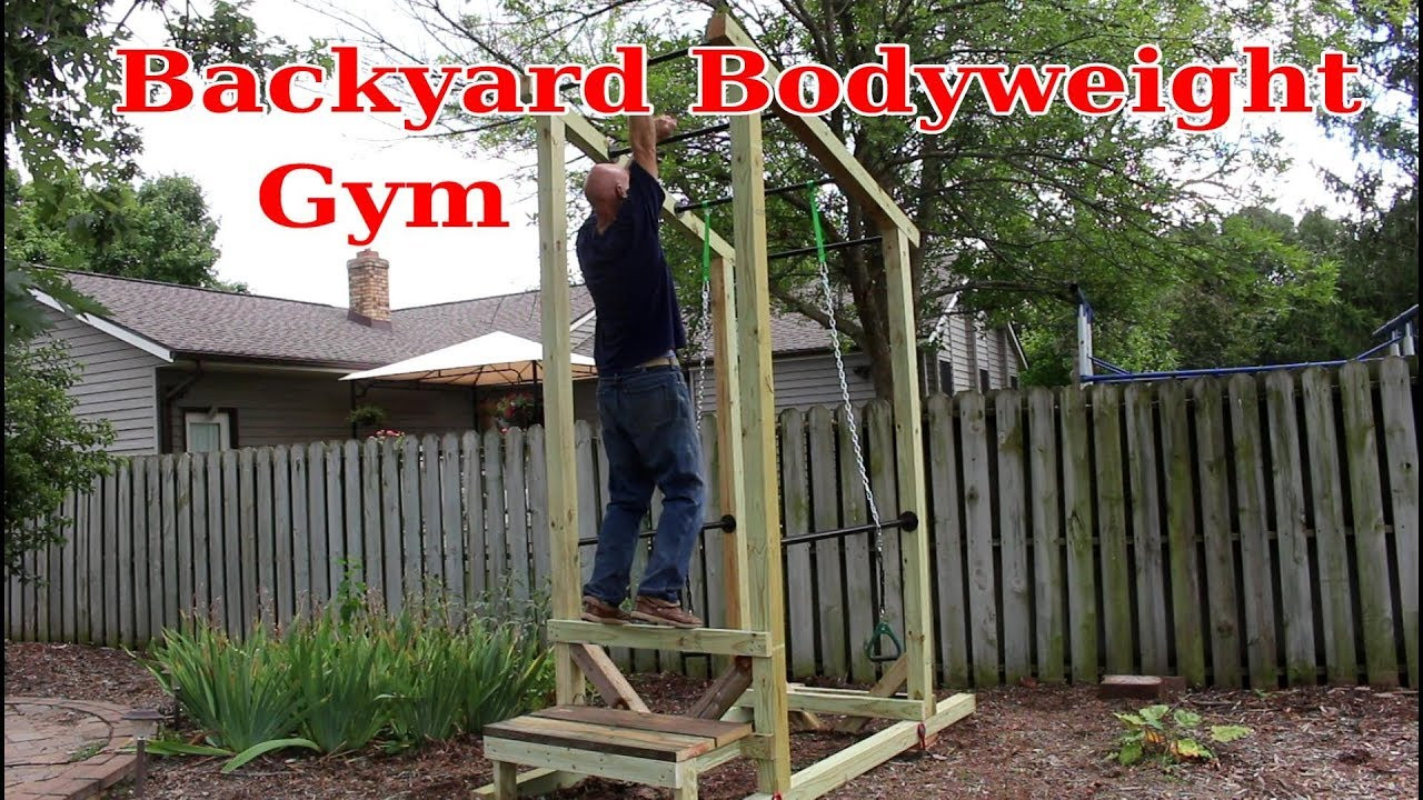 Backyard Workout Ideas
 How to Build a Backyard Bodyweight Gym