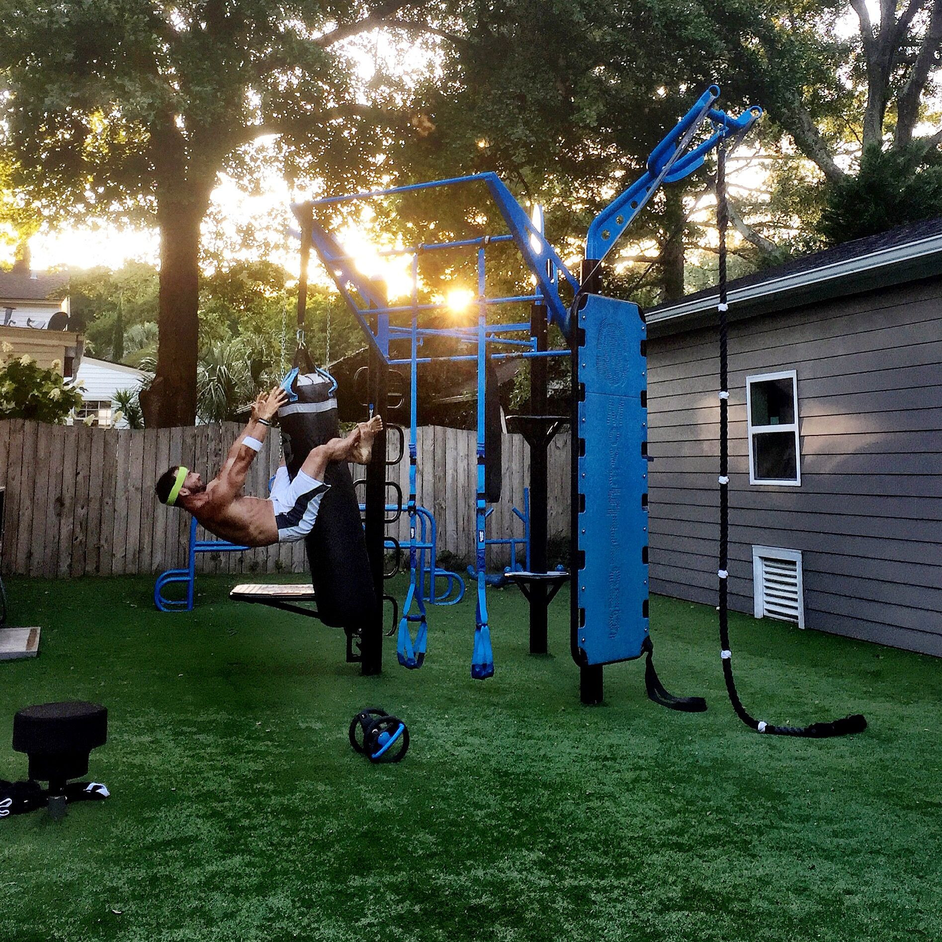 Backyard Workout Ideas
 Backyard Gym