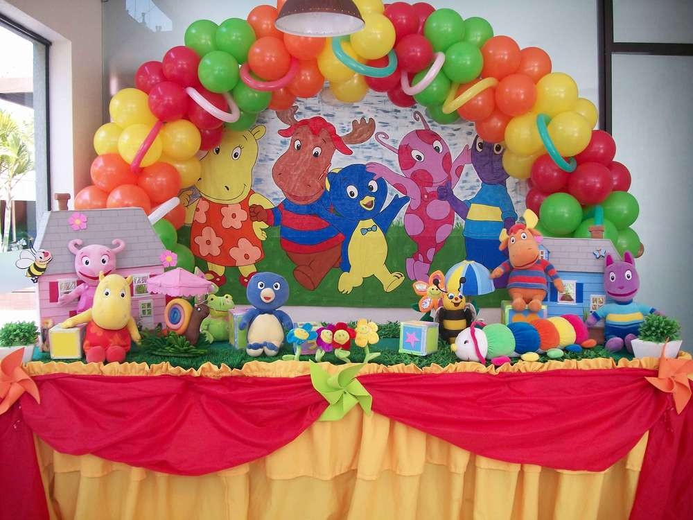 Backyardigans Birthday Party Ideas
 Backyardigans Birthday Party Ideas 1 of 12