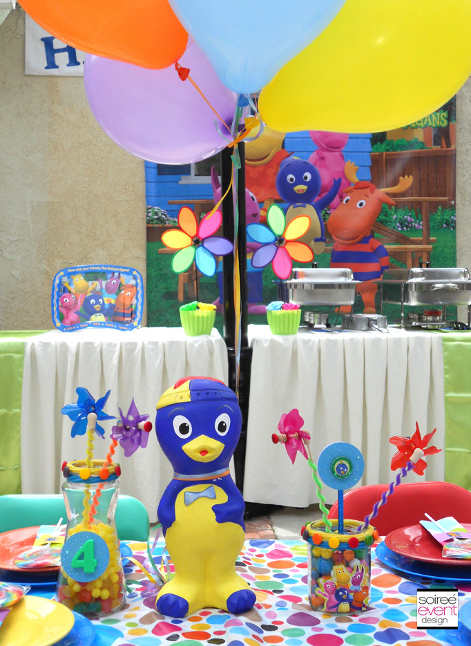 Backyardigans Birthday Party Ideas
 Character Week Backyardigans Party Decoration Ideas