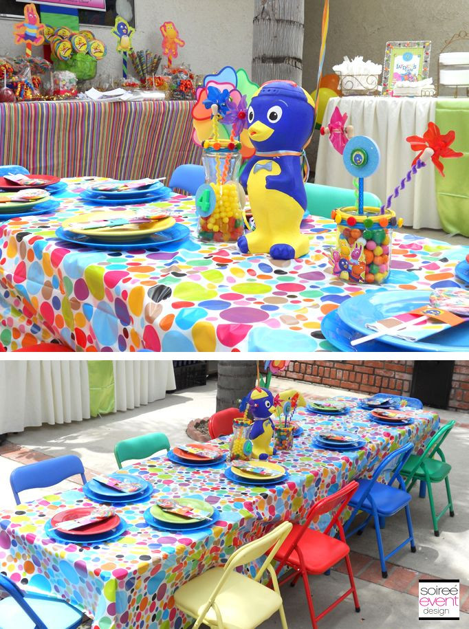 Backyardigans Birthday Party Ideas
 Character Week Backyardigans Party Decoration Ideas