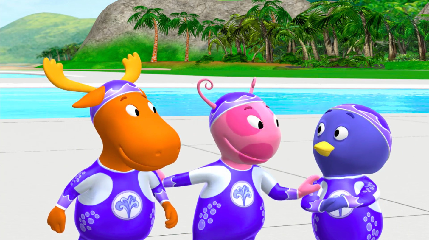 Backyardigans Flower Power
 Image The Backyardigans Amazing Splashinis 7 Uniqua