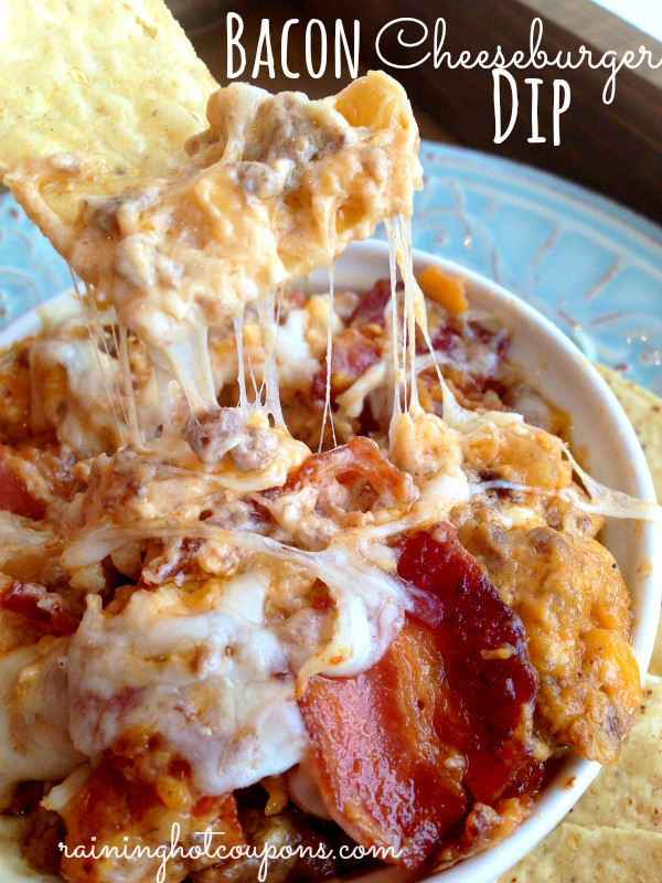 Bacon Dip Recipes
 Bacon Cheeseburger Dip Recipe