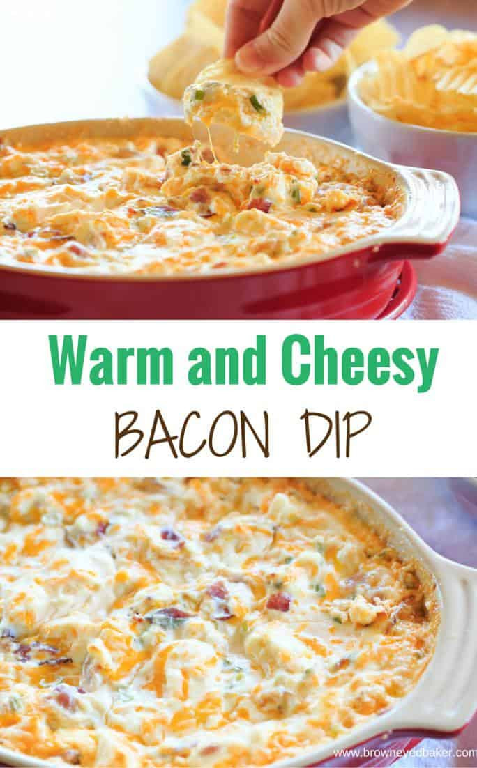 Bacon Dip Recipes
 Warm and Cheesy Bacon Dip