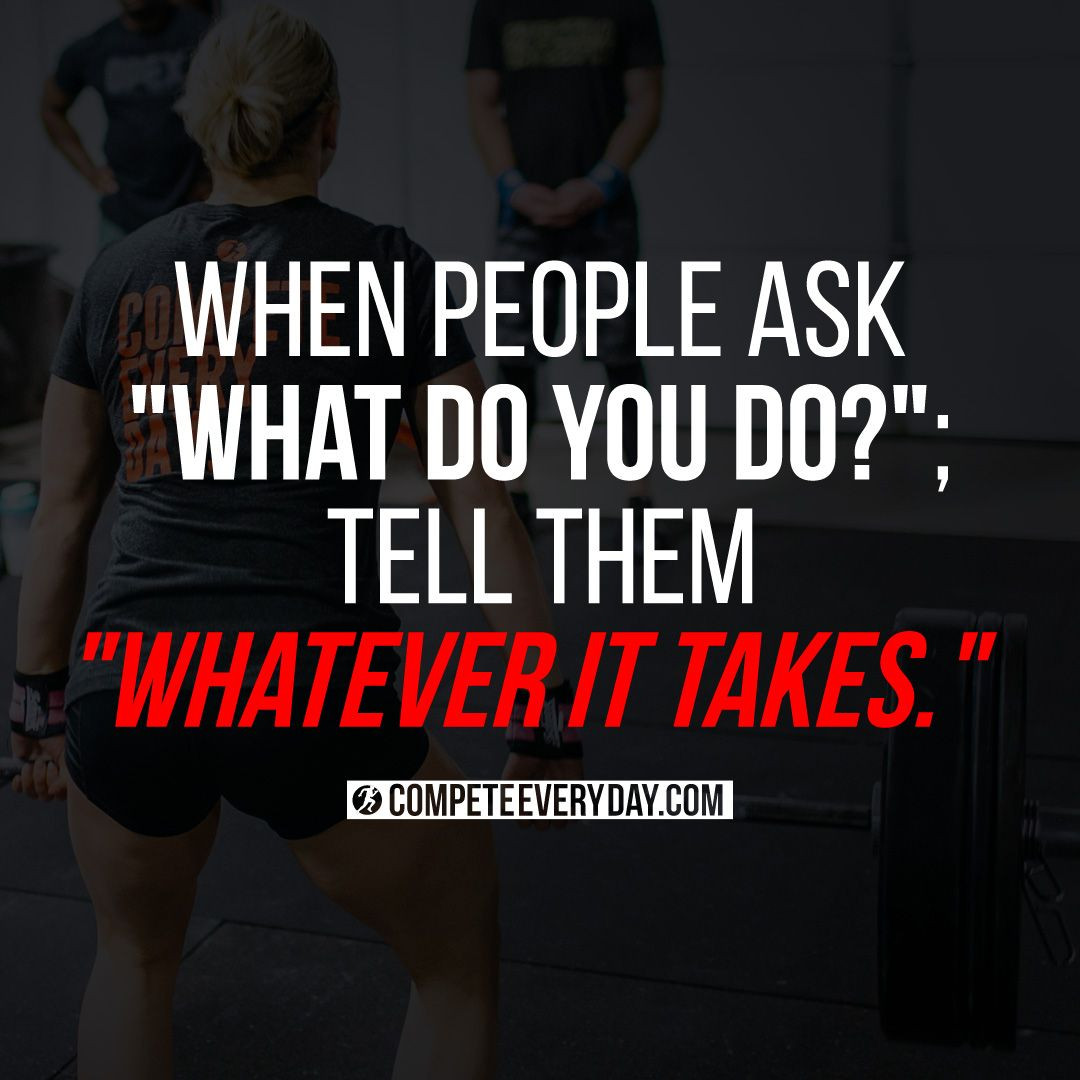 Badass Motivational Quotes
 When people ask "What do you do " tell them "Whatever it