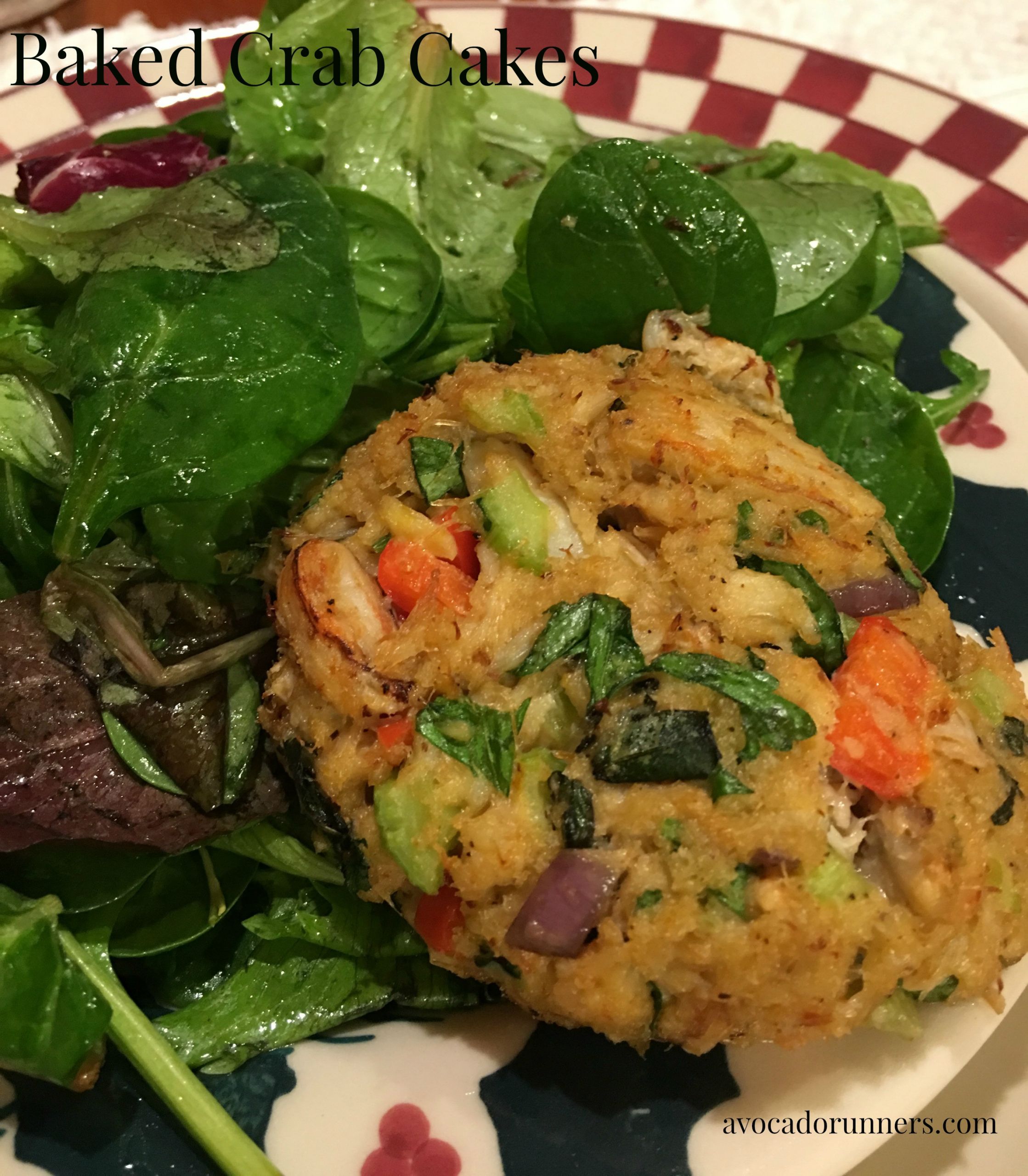 Bake Crab Cakes
 Avocado Runners