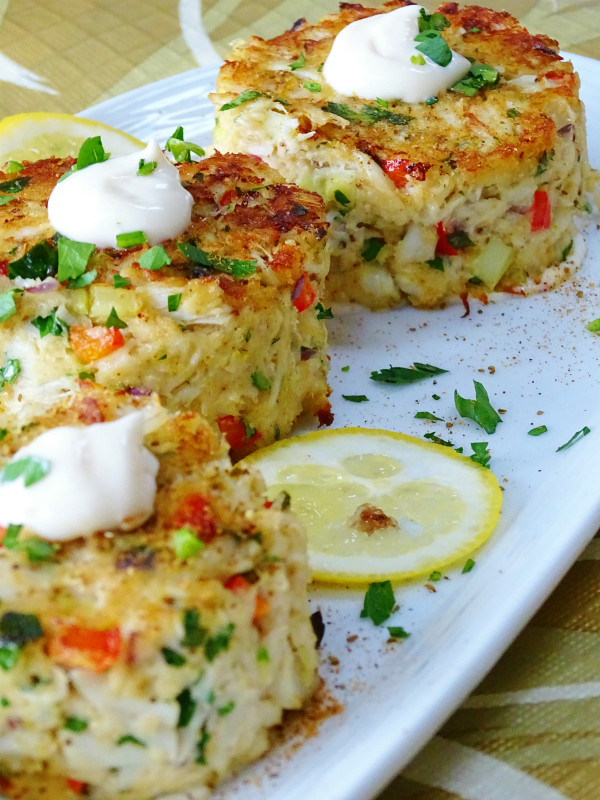 Bake Crab Cakes
 Baked Crab Cakes with Meyer Lemon Aioli Proud Italian Cook