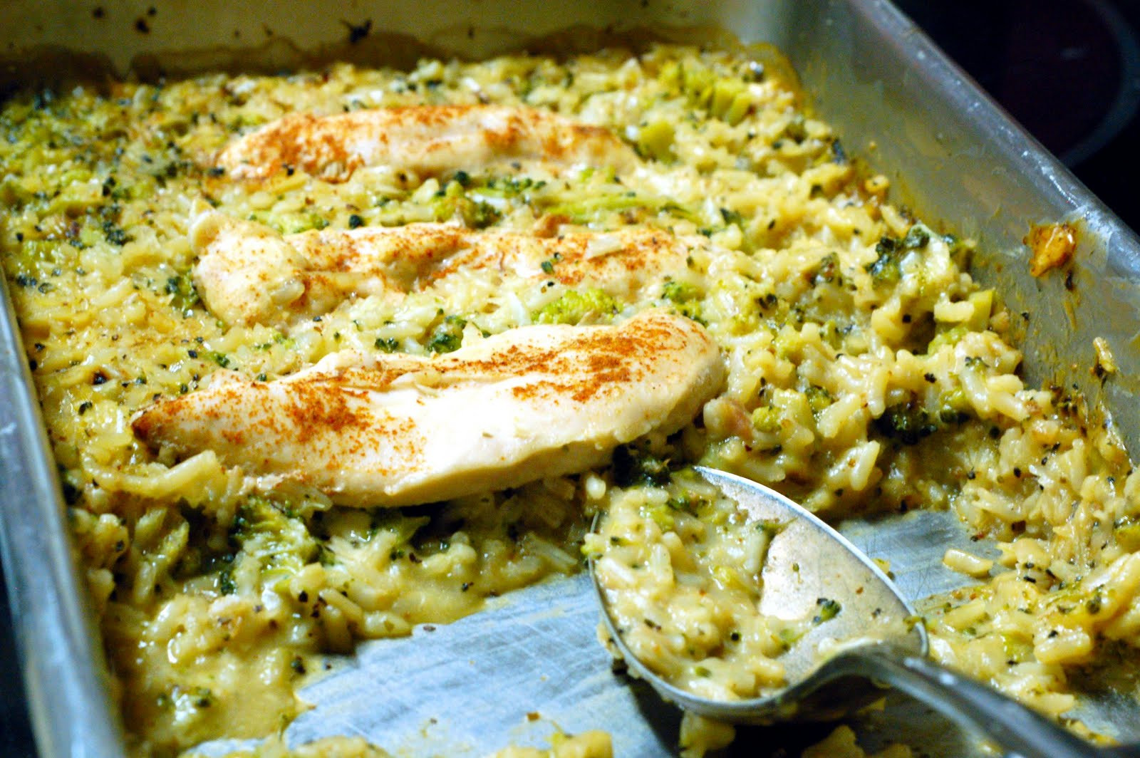 Baked Chicken And Rice With Chicken Broth
 The Kitchen Counter Easy Chicken Rice Bake