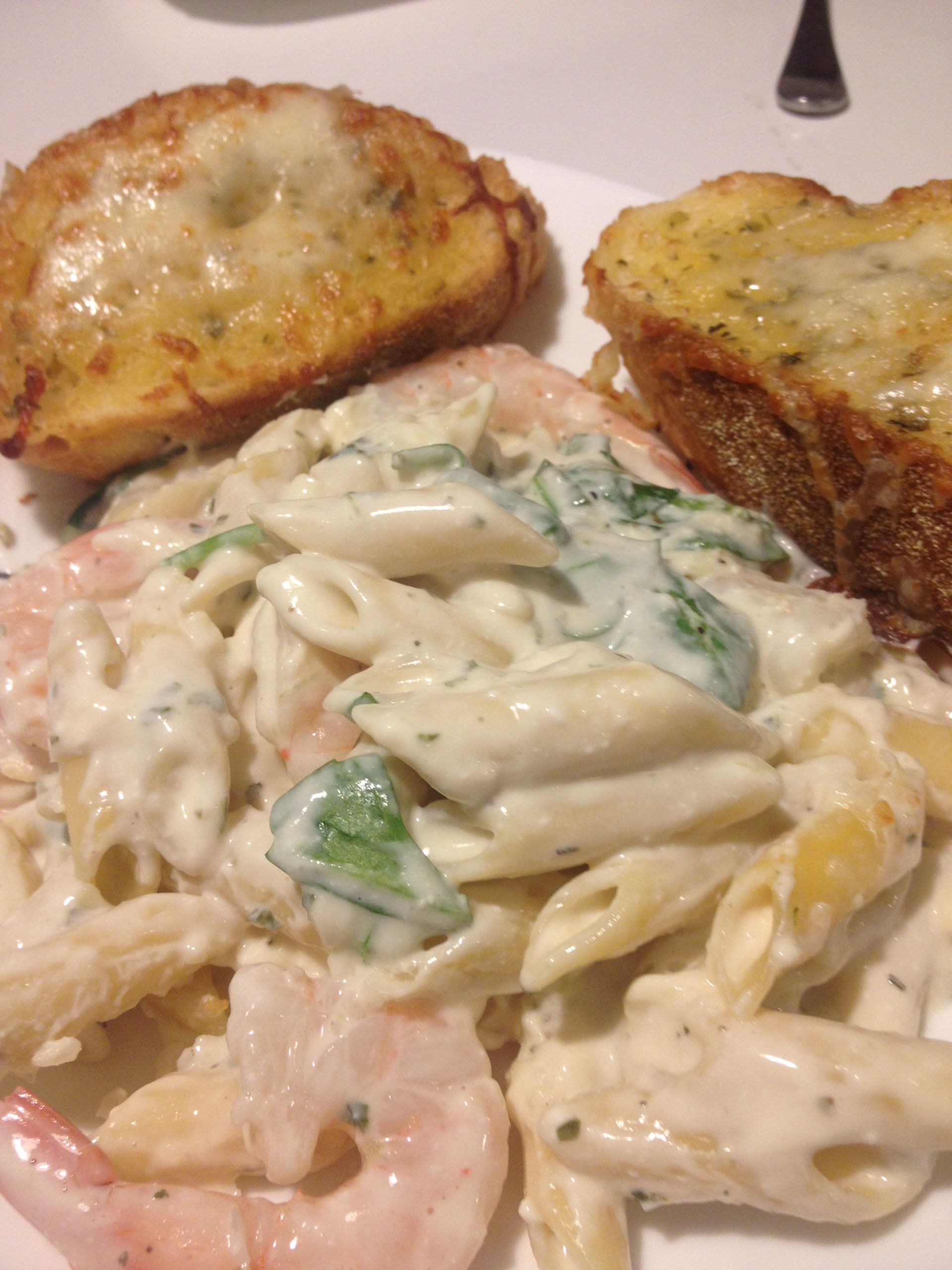 Baked Chicken And Shrimp Alfredo
 Three Cheese Shrimp Alfredo Bake