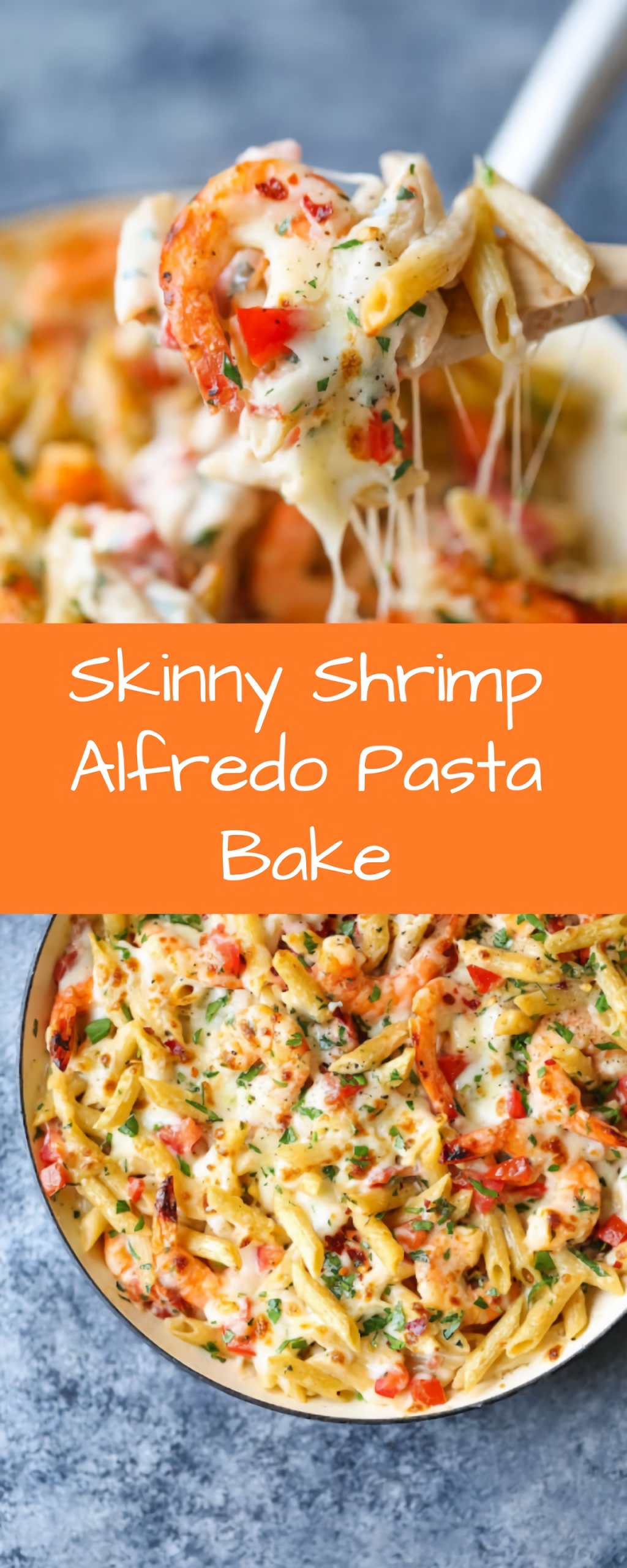 Baked Chicken And Shrimp Alfredo
 Skinny Shrimp Alfredo Pasta Bake Pasta Recipes