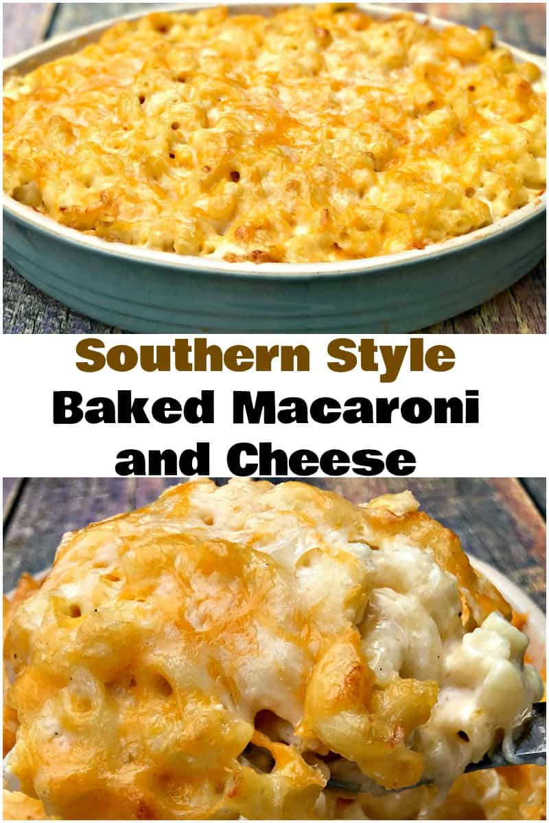 Baked Macaroni And Cheese Southern
 Southern Style Soul Food Baked Macaroni and Cheese