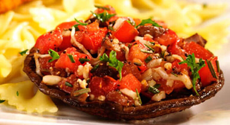 Baked Stuffed Portobello Mushroom Recipe
 Baked Stuffed Portobello Mushrooms Recipe