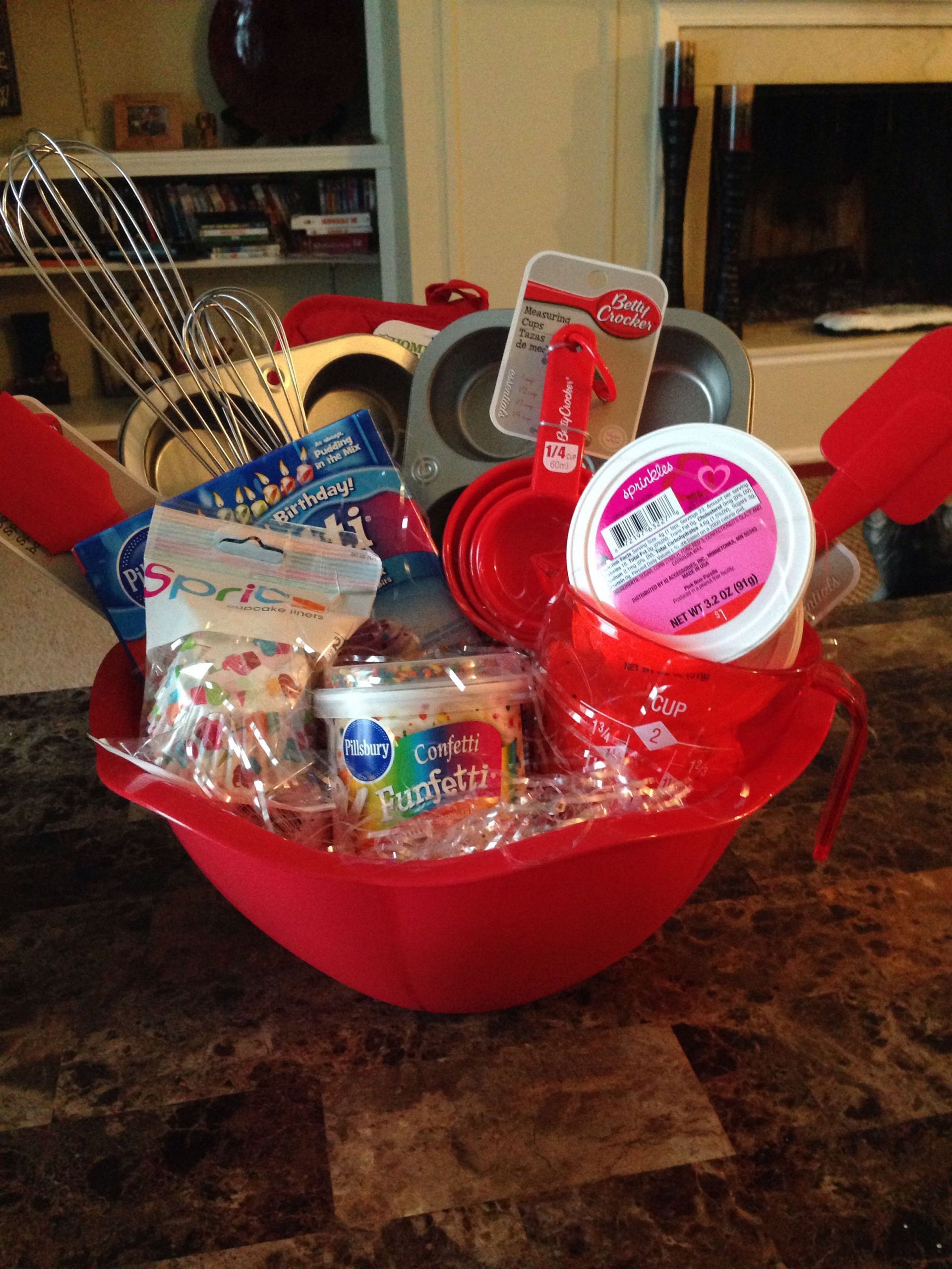 Baking Gift Basket Ideas
 Cupcake t basket