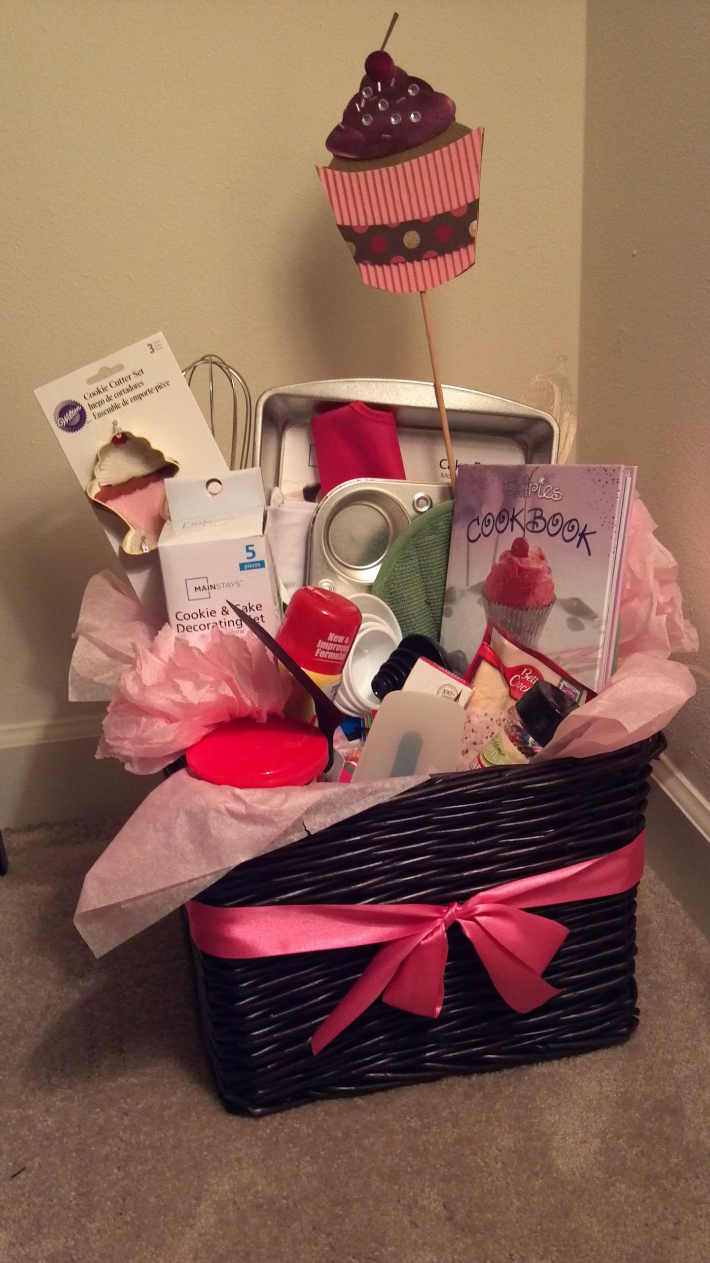 Baking Gift Basket Ideas
 Kids baking basket for silent auction