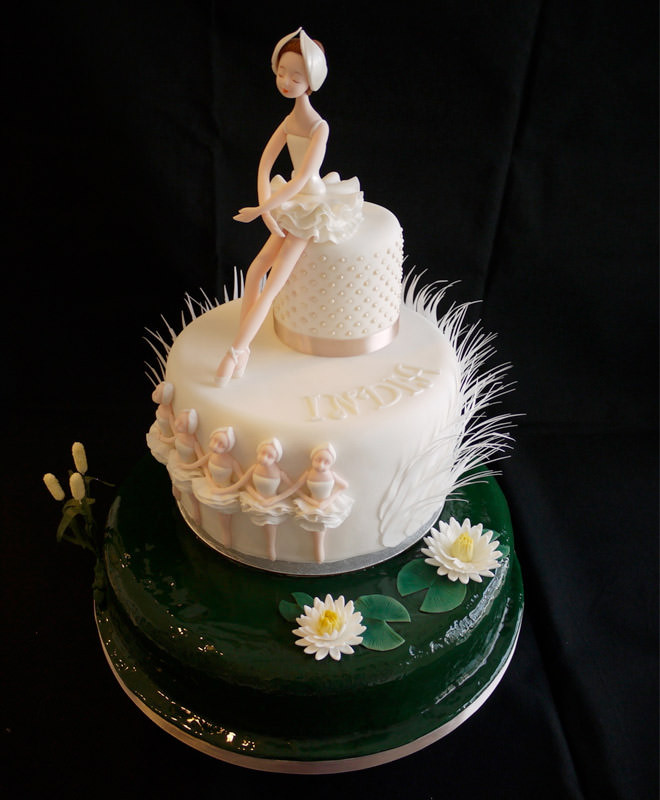 Ballerina Birthday Cake
 17 ballerina cakes for your tiny dancer