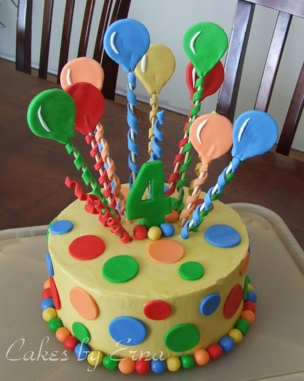 Balloon Birthday Cake
 Balloon Cake