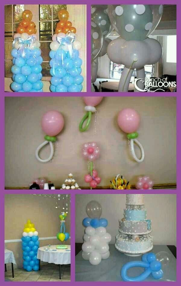 Balloon Decoration Baby Shower Ideas
 Baby Shower Balloon Decorations s and