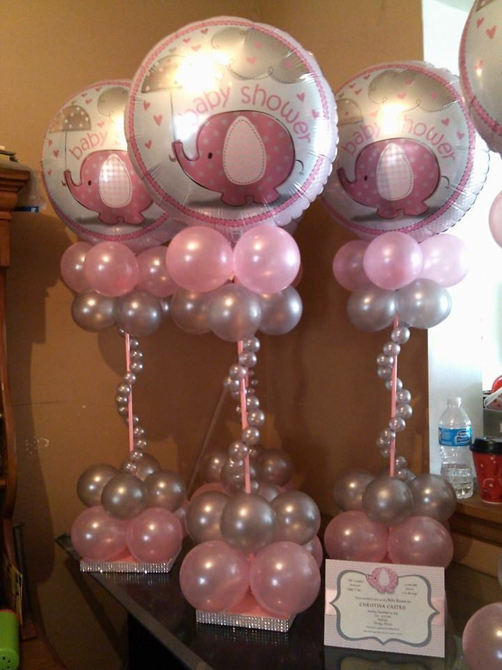 Balloon Decoration Baby Shower Ideas
 112 best Baby Shower Balloon Decor images on Pinterest