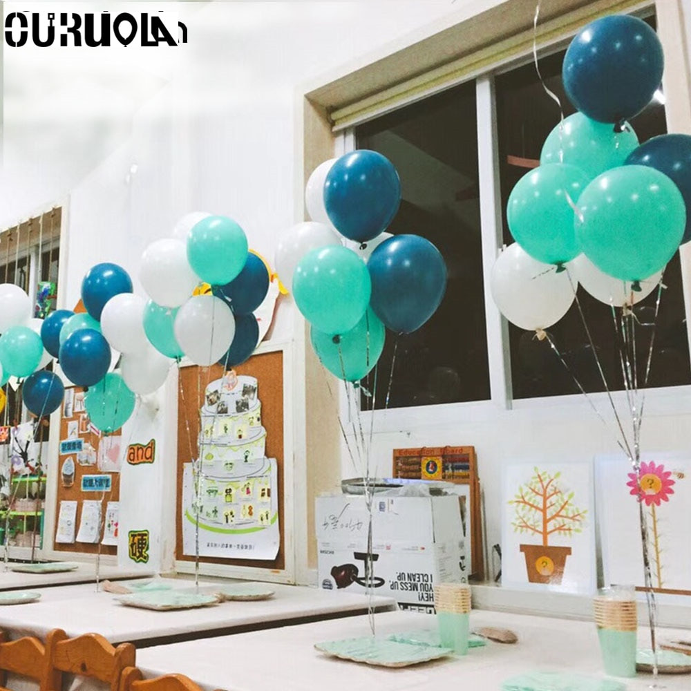 Balloon Decorations For Birthday
 Baby Boy Balloon Party Air Balloons Globos Birthday Party