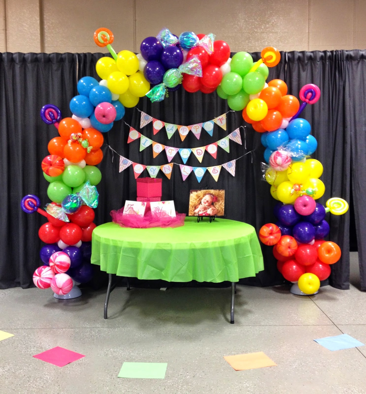 Balloon Decorations For Birthday
 Party People Event Decorating pany Candyland Balloon Arch