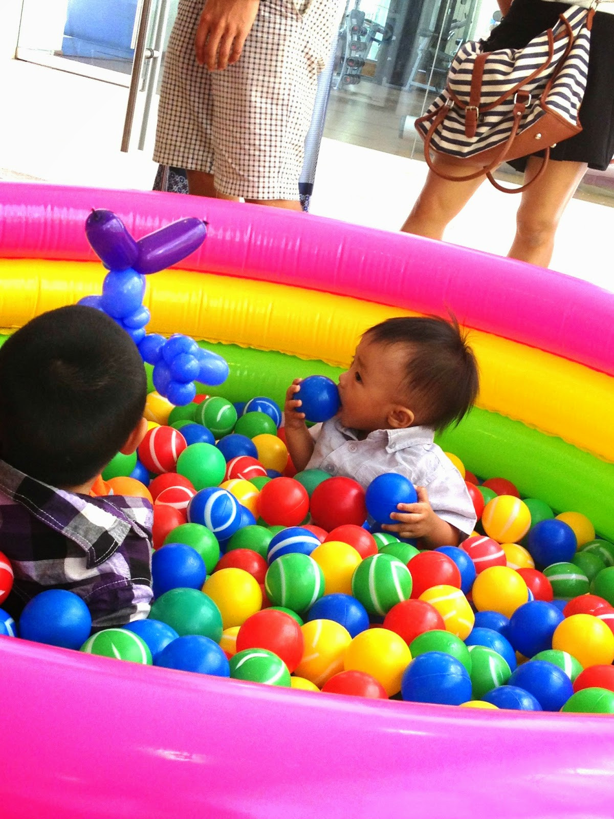 Balloon Themed Birthday Party
 Hitched Wedding Planners Singapore Balloon Themed 1st