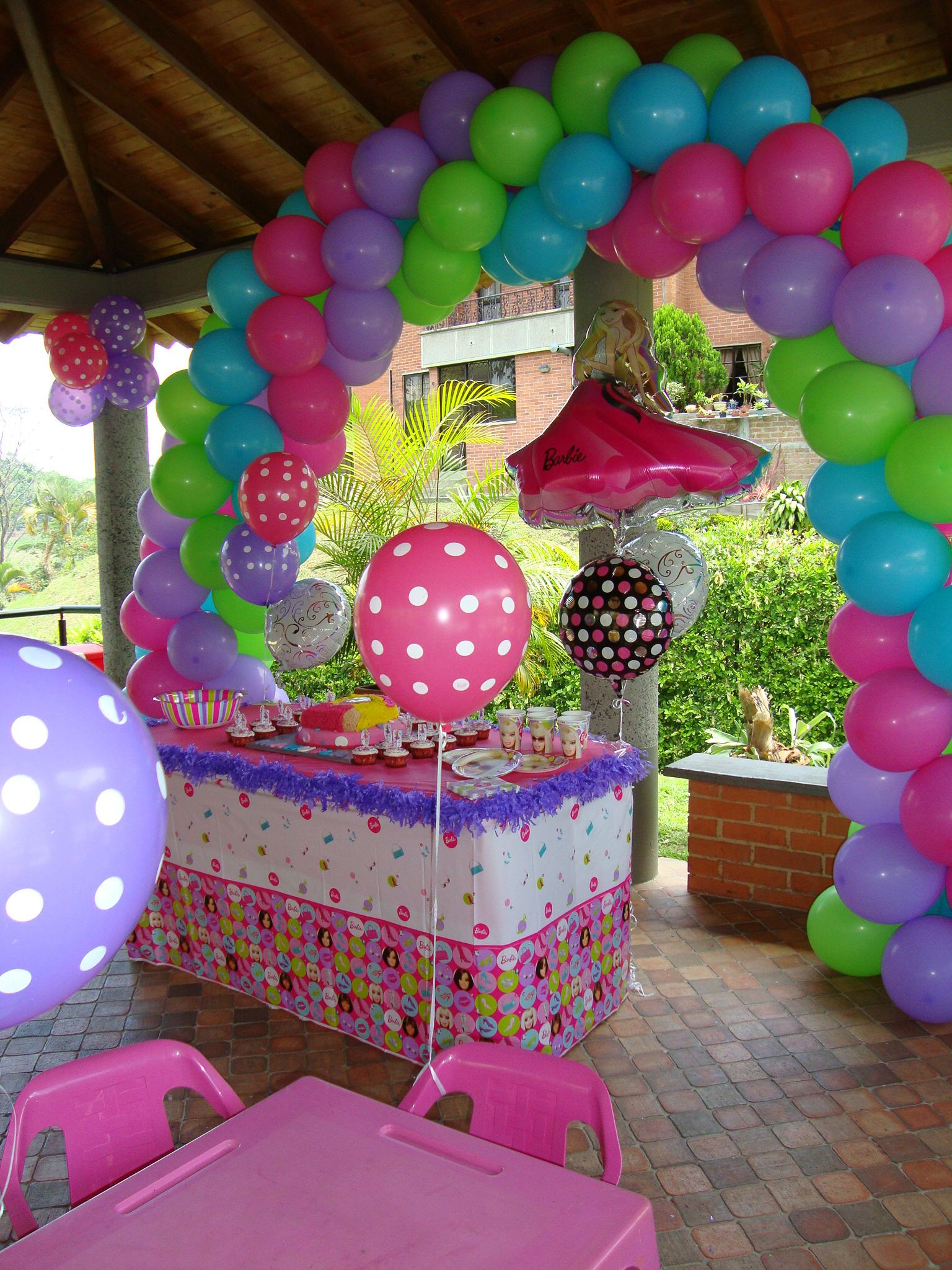 Balloon Themed Birthday Party
 Barbie Theme Party