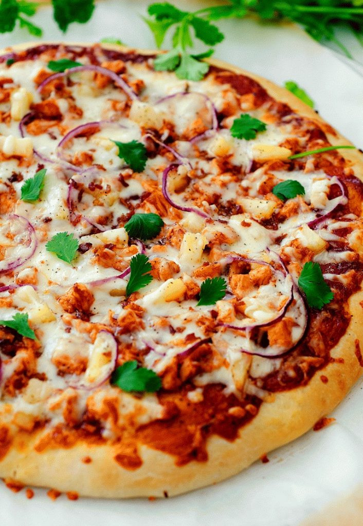 Barbecue Chicken Pizza
 Hawaiian BBQ Chicken Pizza Life In The Lofthouse