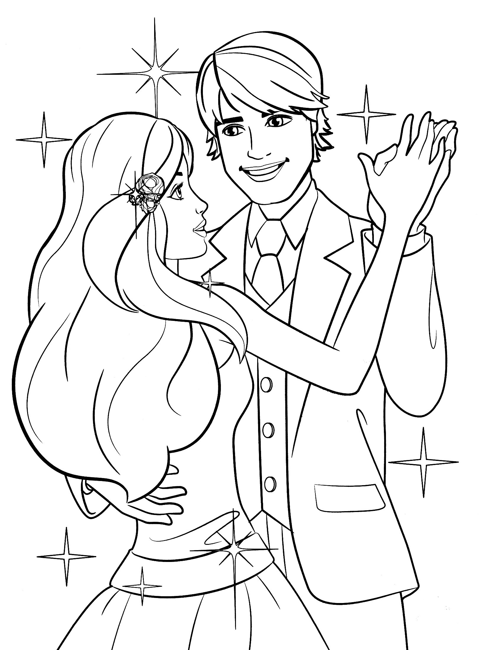 Barbie Coloring Pages For Kids
 Wedding Coloring Pages Best Coloring Pages For Kids