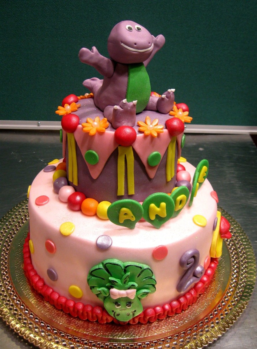 Barney Birthday Cake
 Barney Cakes – Decoration Ideas