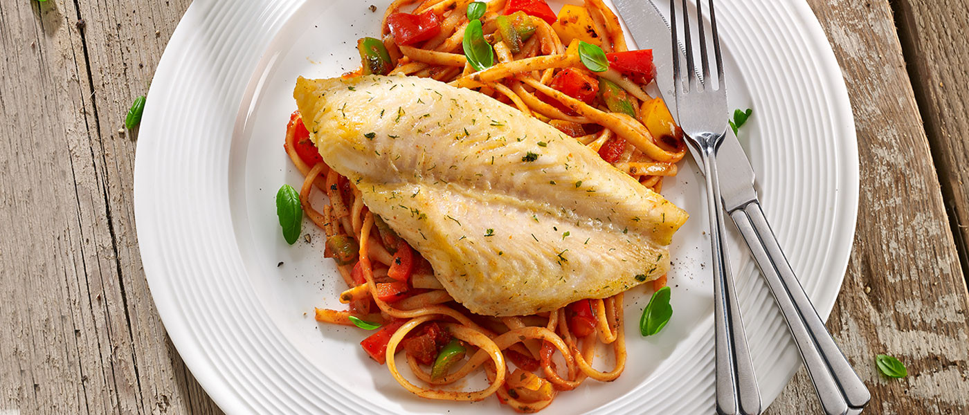 Basa Fish Recipes
 Lemon & Herb Marinated Basa Fillets with Linguini Pasta