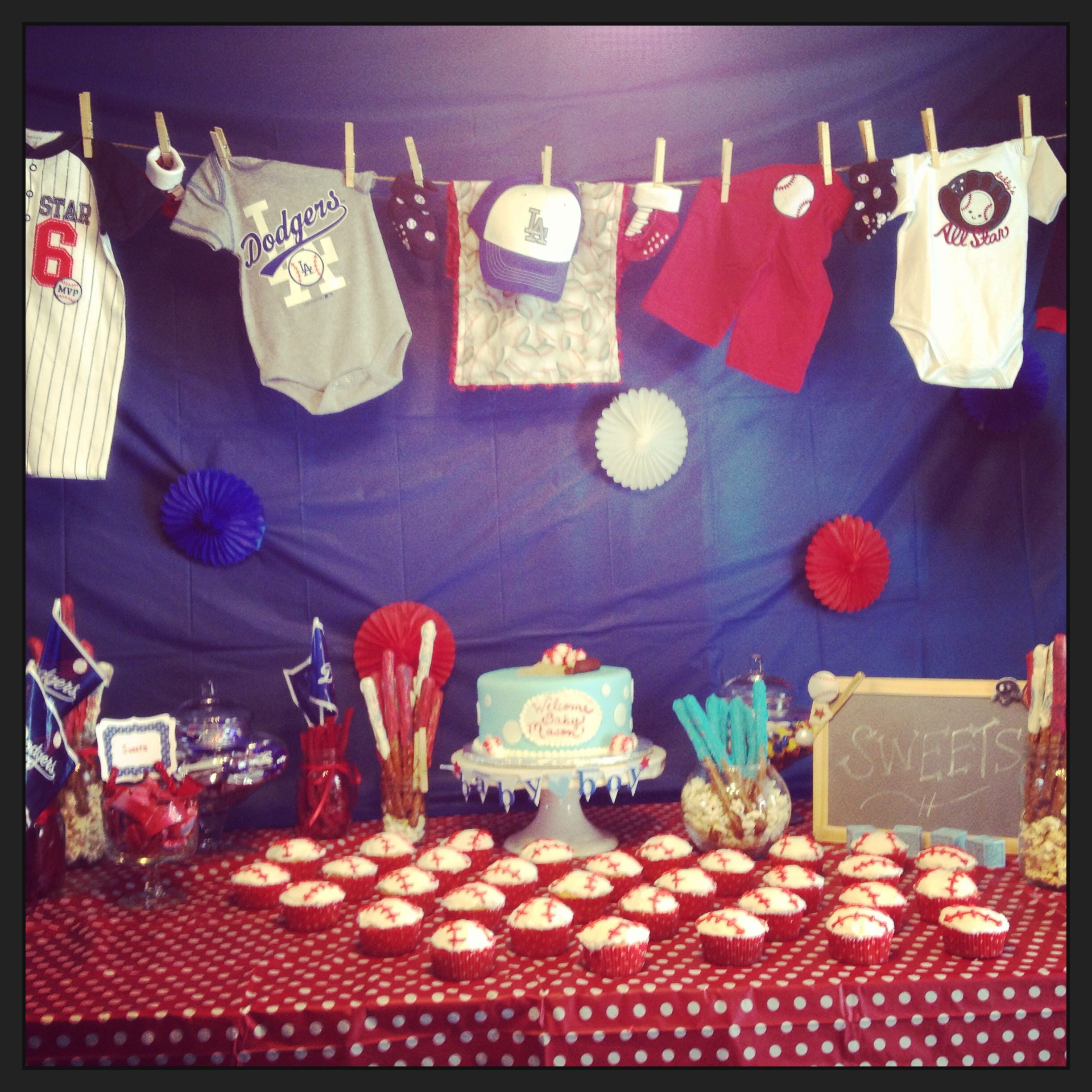 Baseball Baby Shower Decoration Ideas
 Baseball themes baby shower Baby Shower