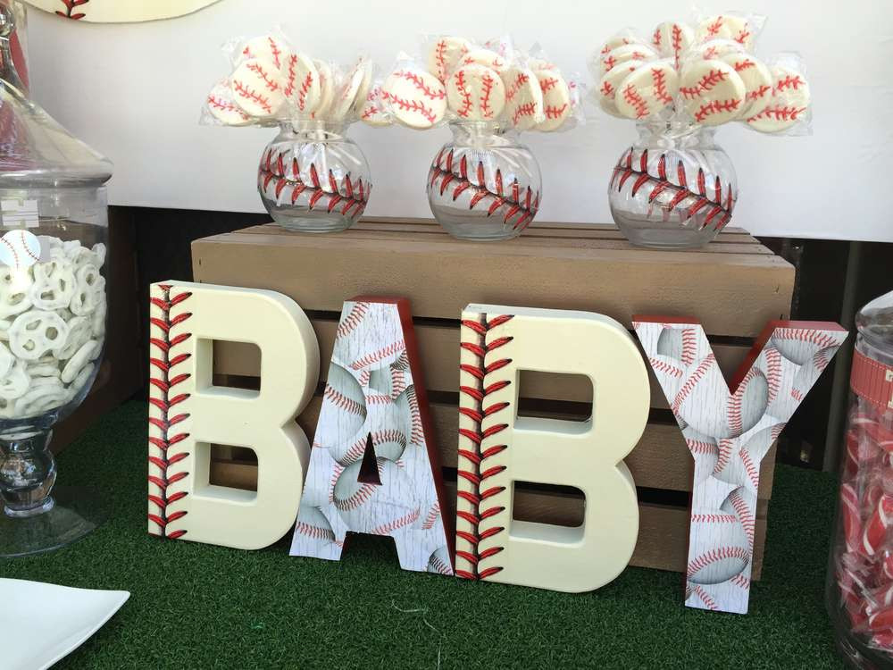 Baseball Baby Shower Decoration Ideas
 Classic Baseball Baby Shower Baby Shower Ideas Themes