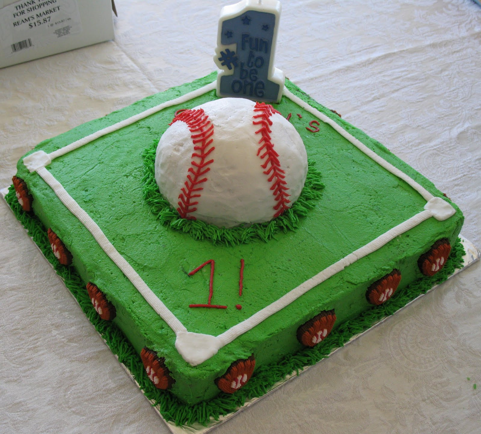 Baseball Birthday Cake
 Baseball Cakes – Decoration Ideas