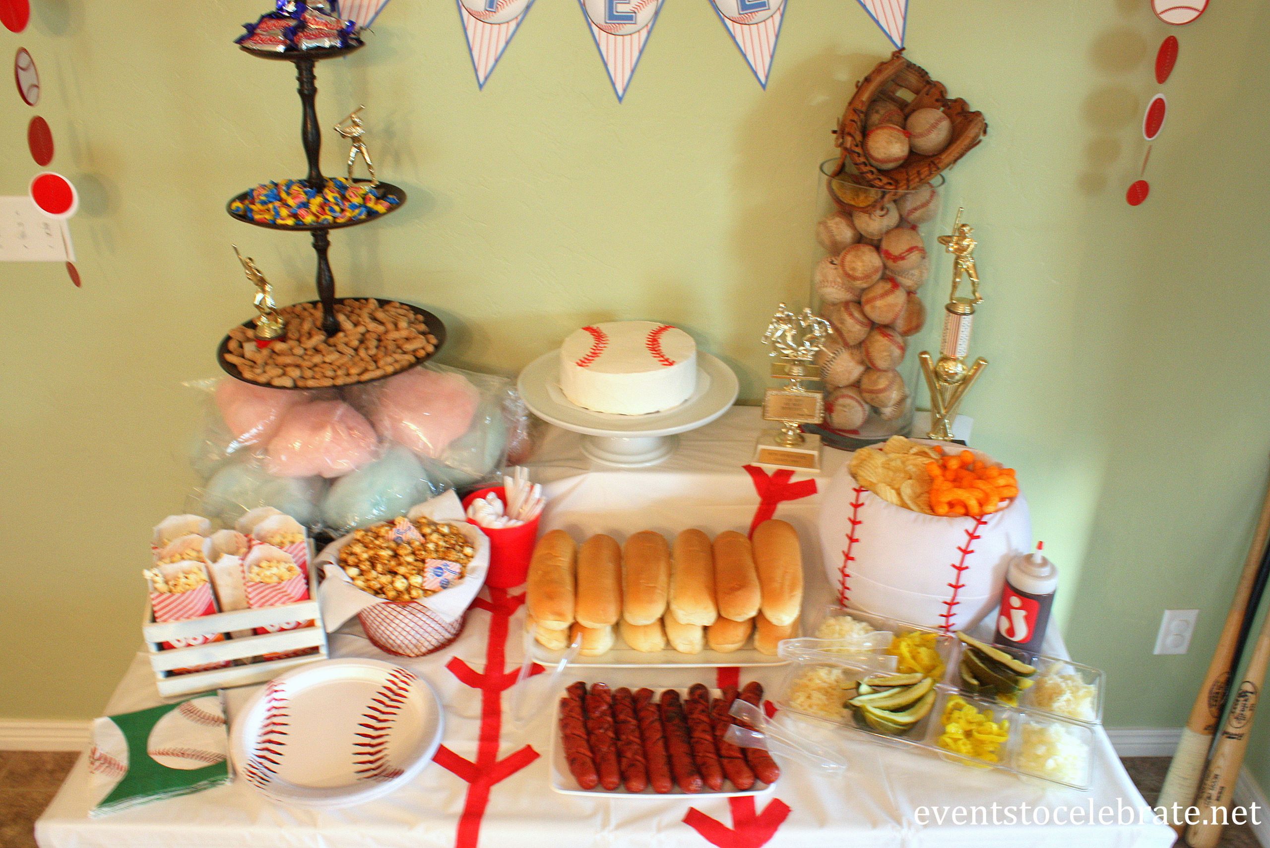 Baseball Birthday Decorations
 Baseball Birthday Party Ideas events to CELEBRATE