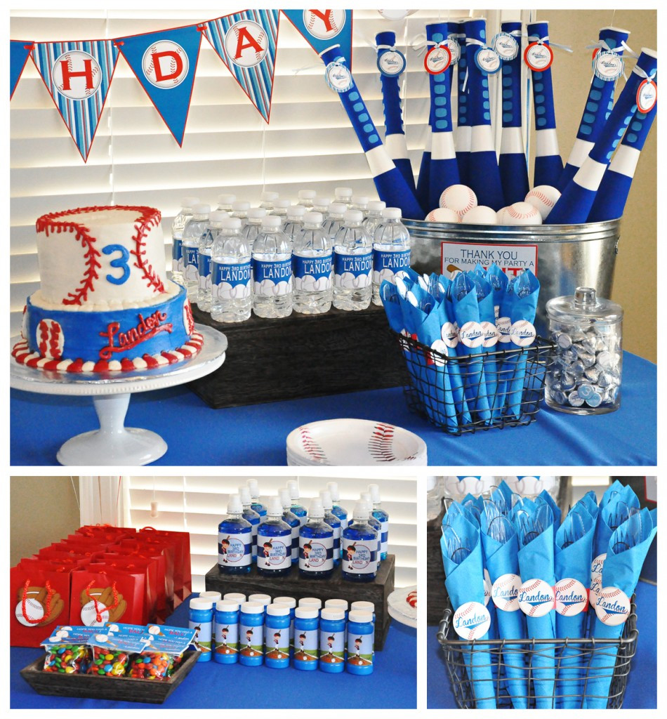 Baseball Birthday Decorations
 Baseball Birthday Party