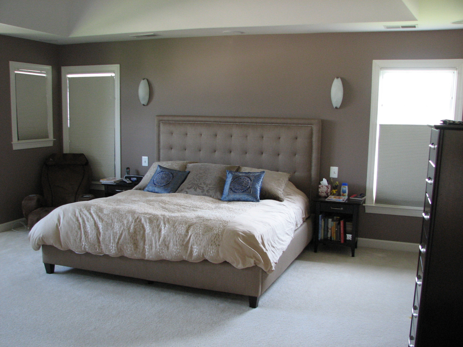 Basement Master Bedroom
 Pure Style Home Before & After Master Bedroom