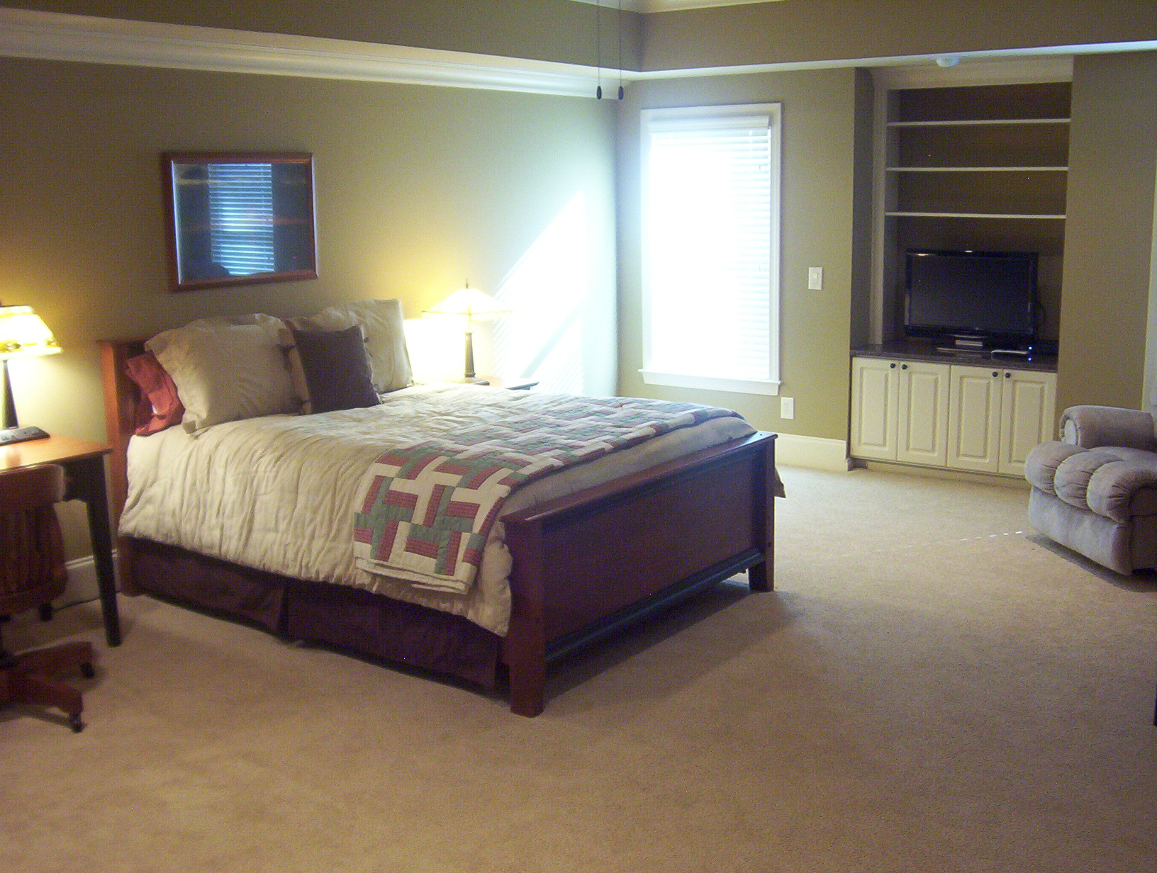 Basement Master Bedroom
 Atlanta Home pletion