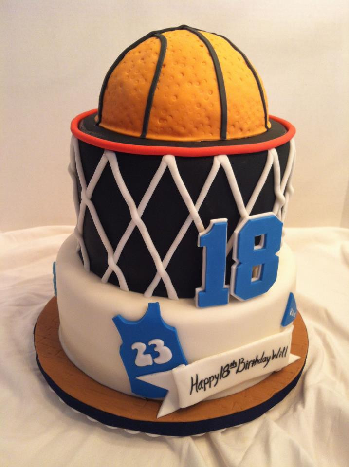 Basketball Birthday Cakes
 Cakes by Becky Basketball Birthday Cake