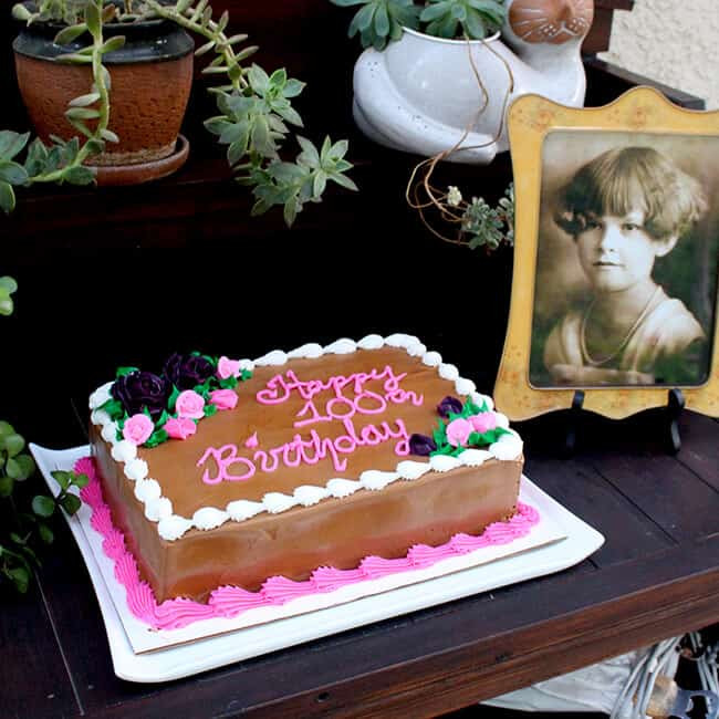 Baskin Robbins Birthday Cake
 Great Grandma s 100th Birthday Party Popsicle Blog