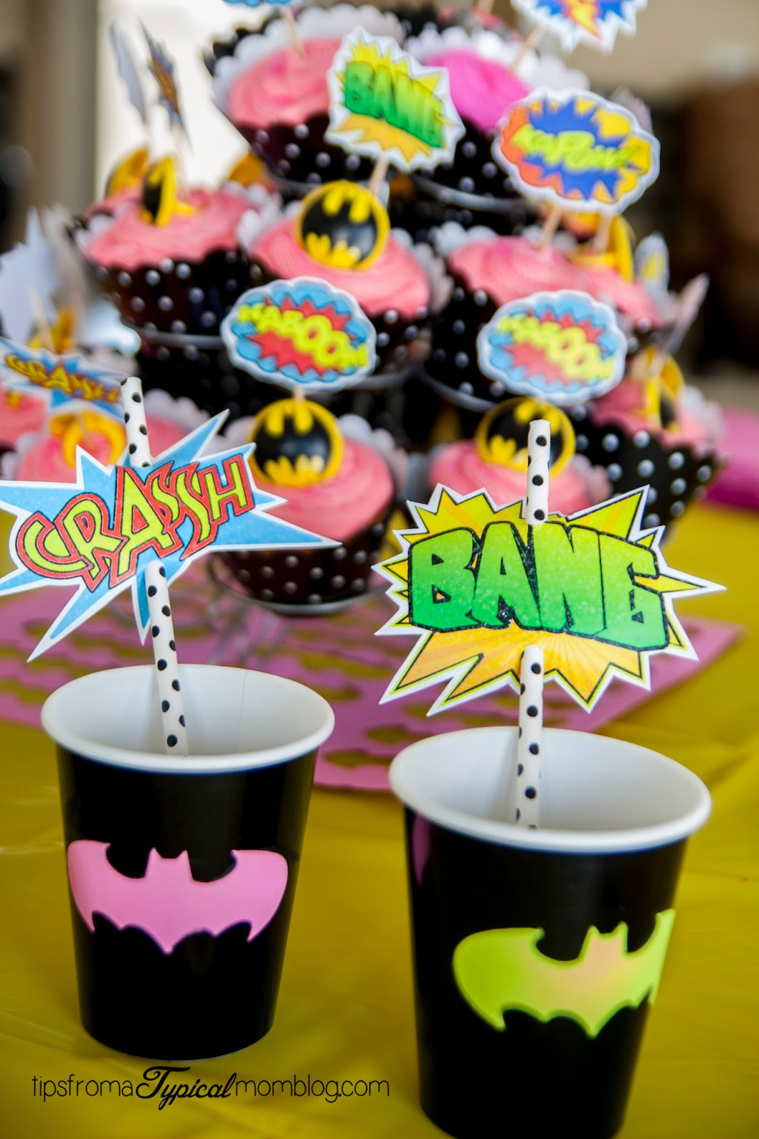 Batgirl Birthday Party Supplies
 Superhero Girl Birthday Party Ideas and Free Printables