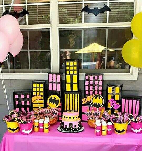 Batgirl Birthday Party Supplies
 Batgirl Birthday Theme …