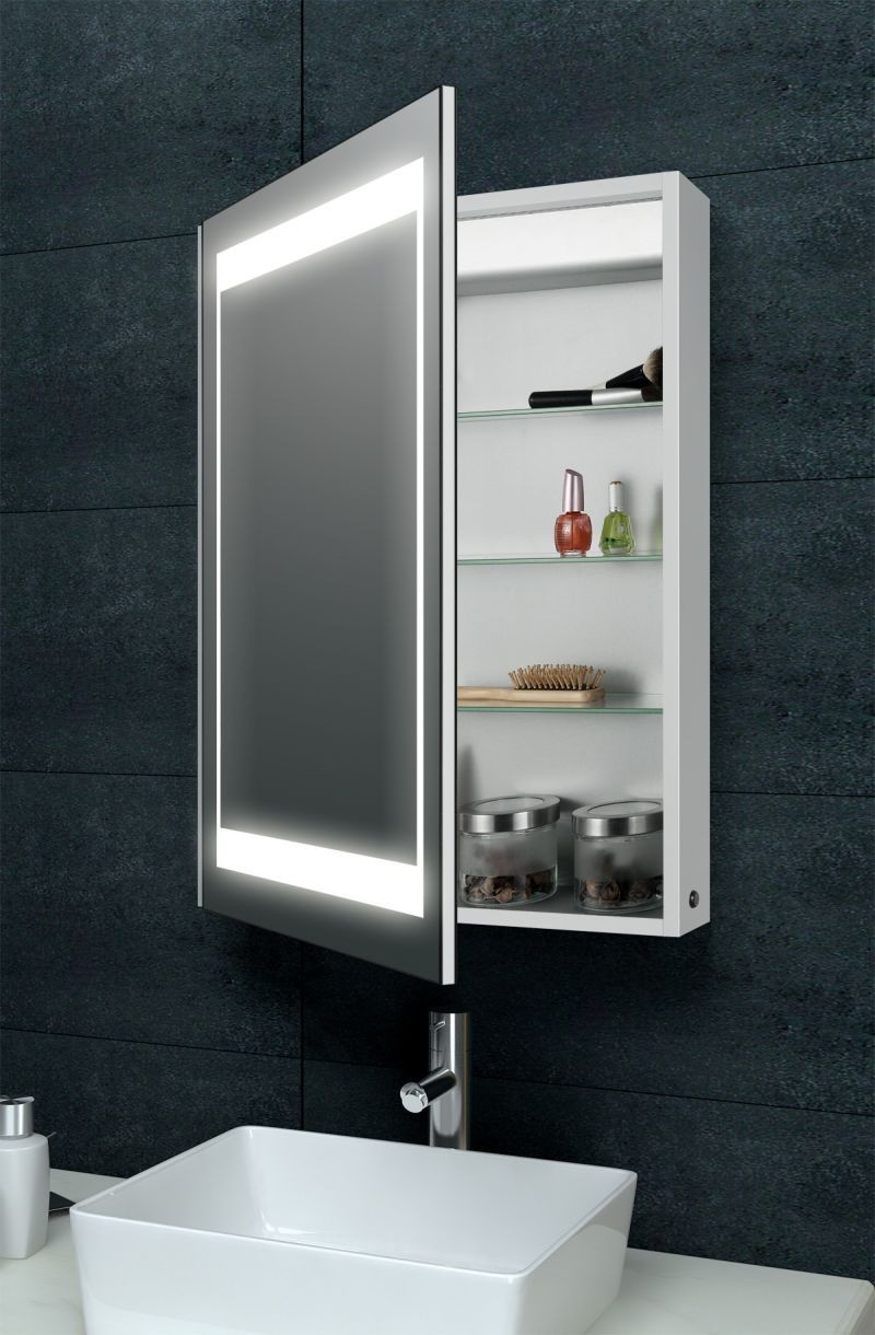 Bathroom Cabinet Mirrors
 Lana LED Backlit Mirrored Cabinet