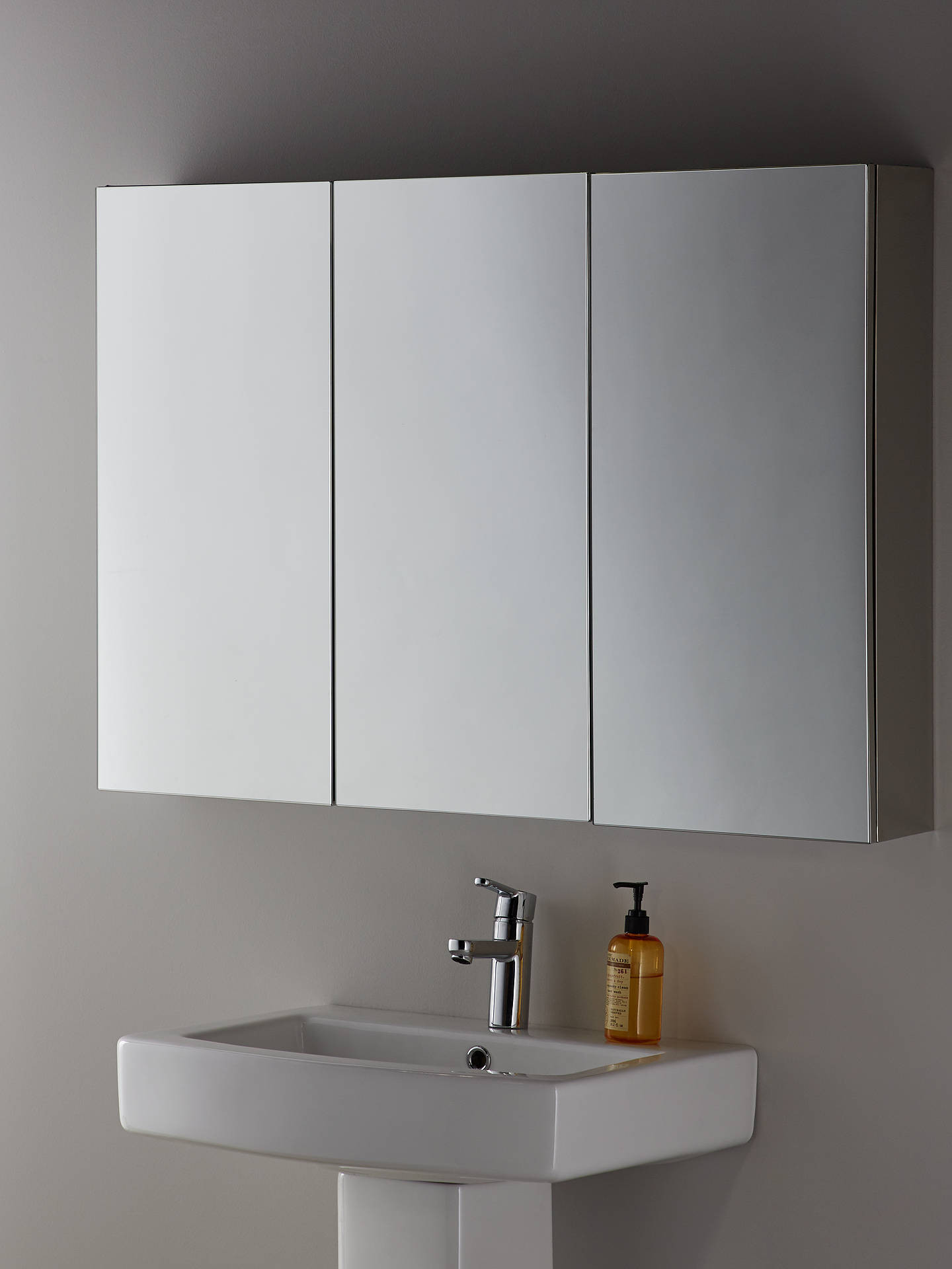Bathroom Cabinet Mirrors
 John Lewis & Partners Triple Mirrored Bathroom Cabinet