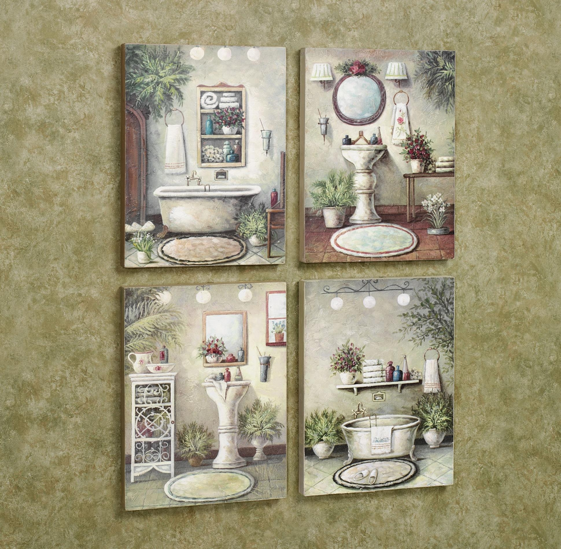 Bathroom Canvas Wall Art
 20 Inspirations of Bathroom Canvas Wall Art