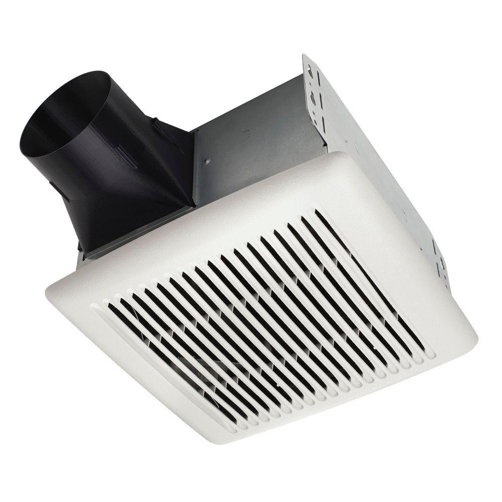 Bathroom Ceiling Exhaust Fan
 Broan InVent Series 80 CFM Ceiling Roomside Installation