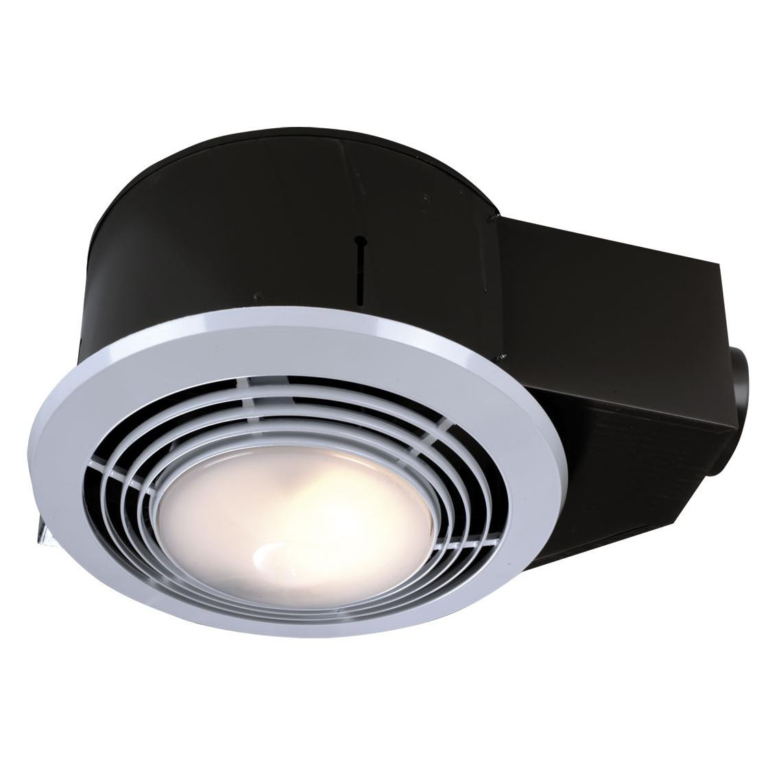 Bathroom Exhaust Fan Light Combo
 NuTone QT9093WH bination Fan Heater Light Night Light