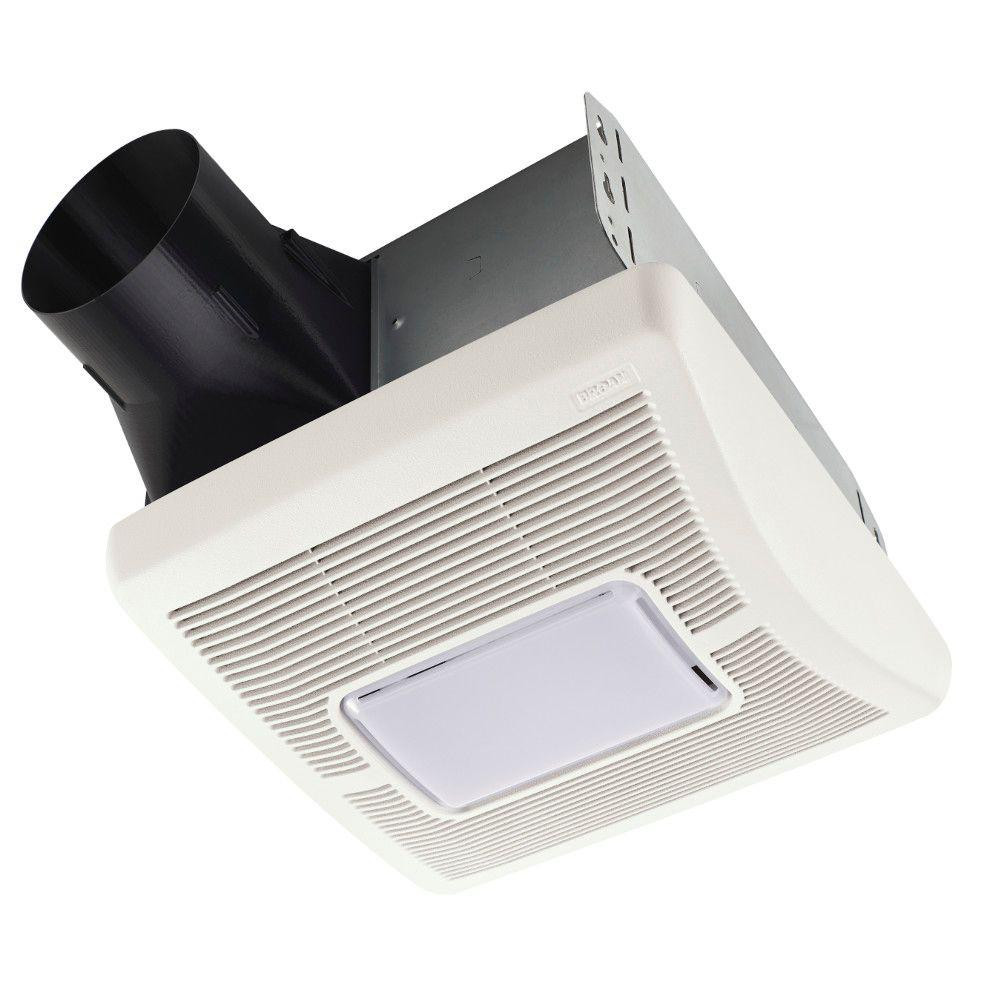 Bathroom Exhaust Fans
 Broan InVent Series 110 CFM Ceiling Roomside Installation