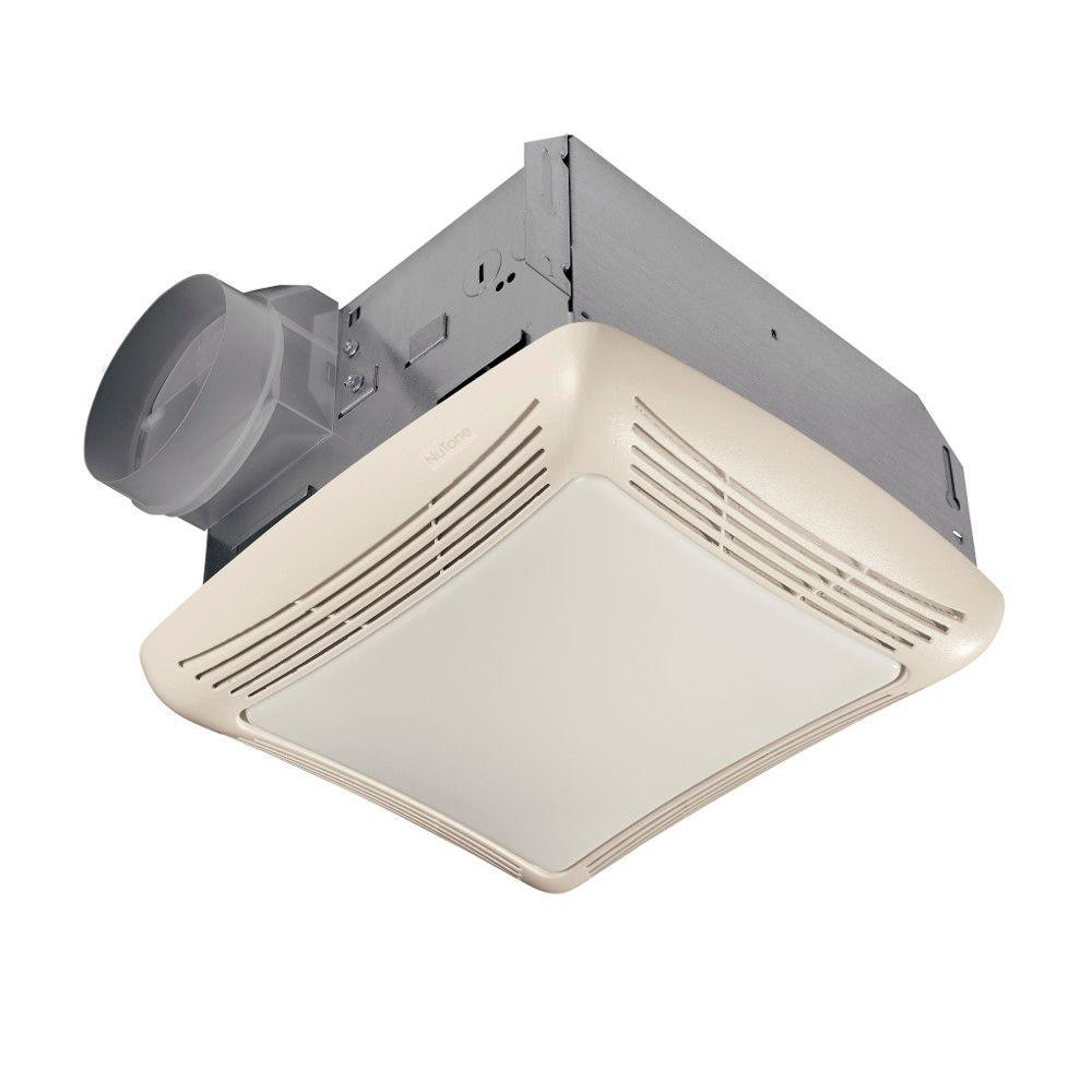 Bathroom Exhaust Fans
 NuTone 50 CFM Ceiling Exhaust Bath Fan with Light 763N