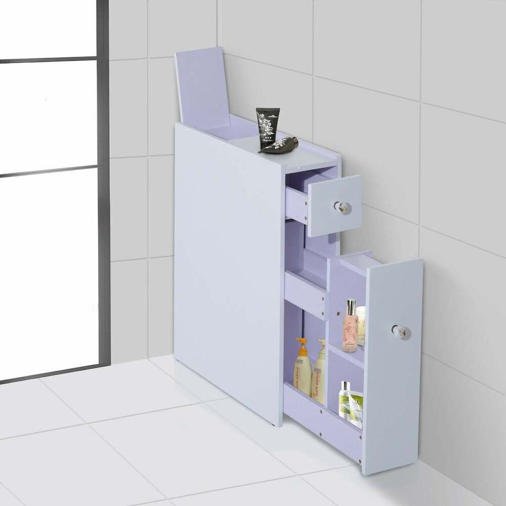 Bathroom Floor Storage Cabinets White
 Bathroom Floor Cabinet Cupboard Modular Shelves Toiletries