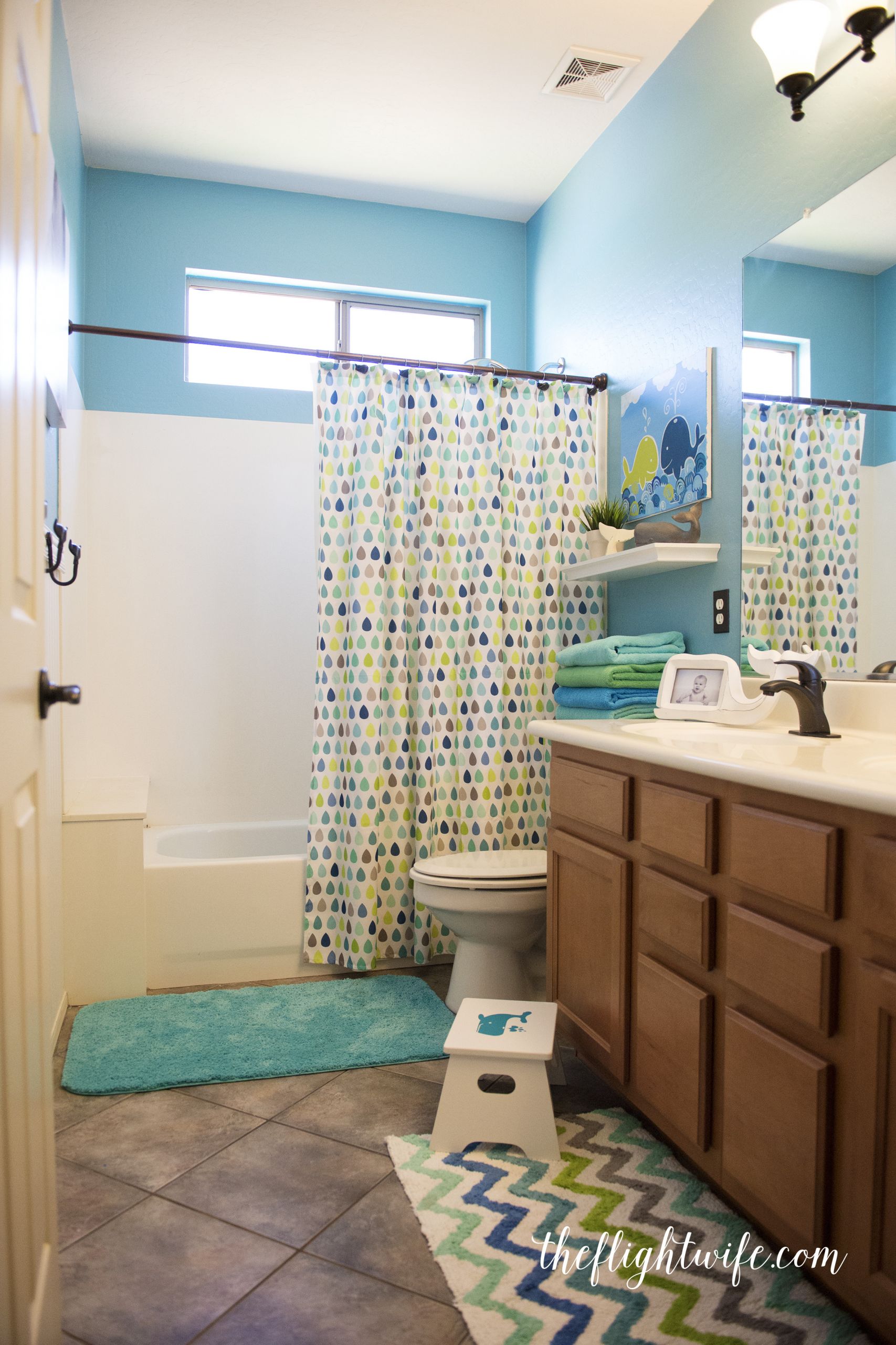 Bathroom Ideas For Kids
 Kids Bathroom Makeover Fun And Friendly Whales The